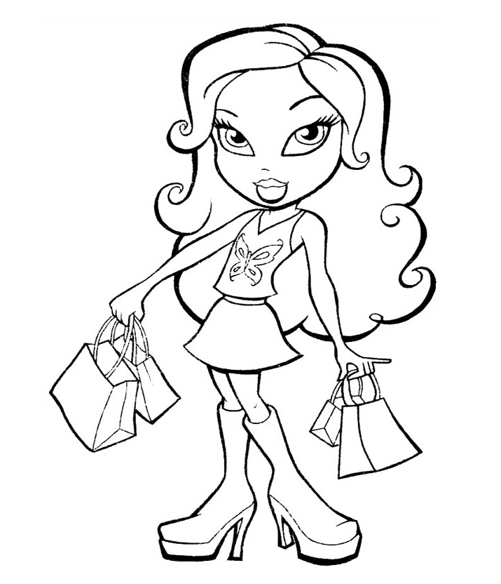  Miss Cool Coloring Pages | Coloring pages for kids | coloring pages for boys |
