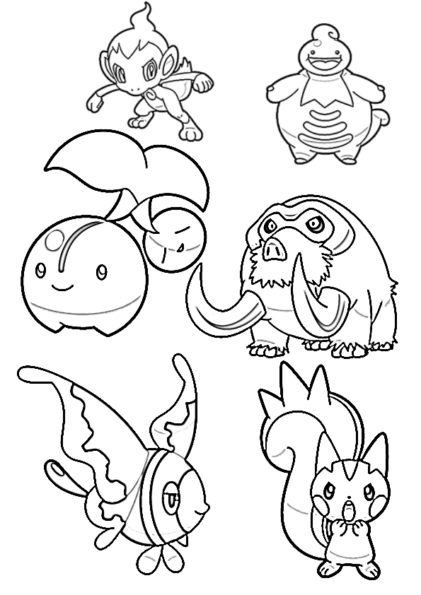 Pokemon Coloring Pages | Coloring pages for kids | coloring pages for boys | #6