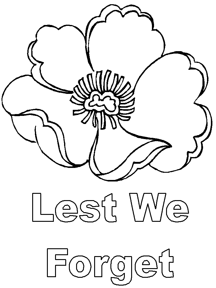Remembrance Day coloring pages | Remembrance Day colouring pages | #16