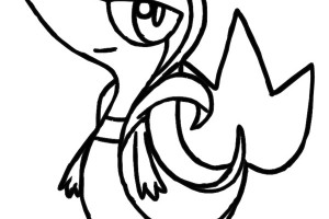 SnivY Pokemon Coloring Pages | Coloring pages for kids | coloring pages for boys | #