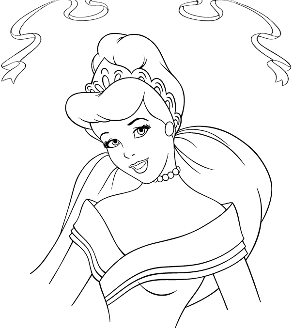 Ariel Disney Princess Coloring Pages