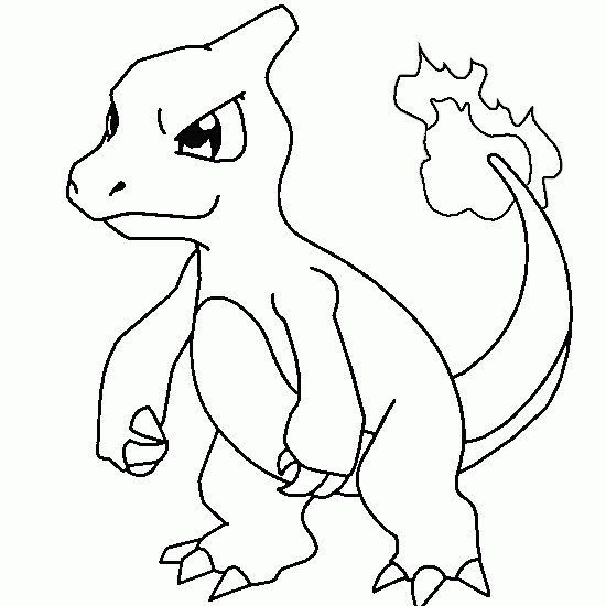Charmeleon Pokemon Coloring Pages | Coloring pages for kids | Kids coloring pages | #1