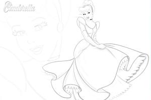 Cinderella Disney Princess Coloring Pages