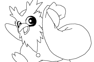 Delibird Pokemon Coloring Pages | Coloring pages for kids | Kids coloring pages |