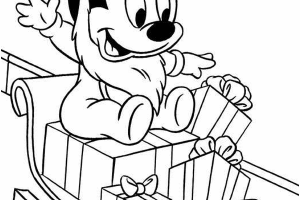 DISNEY Christmas Coloring Pages | Christmas Coloring Pages for kids | Christmas Coloring Pages FREE |11