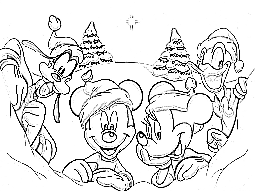  DISNEY Christmas Coloring Pages | Christmas Coloring Pages for kids | Christmas Coloring Pages FREE |2
