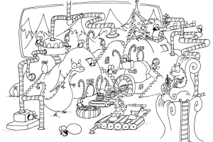 DISNEY Christmas Coloring Pages | Christmas Coloring Pages for kids | Christmas Coloring Pages FREE |21