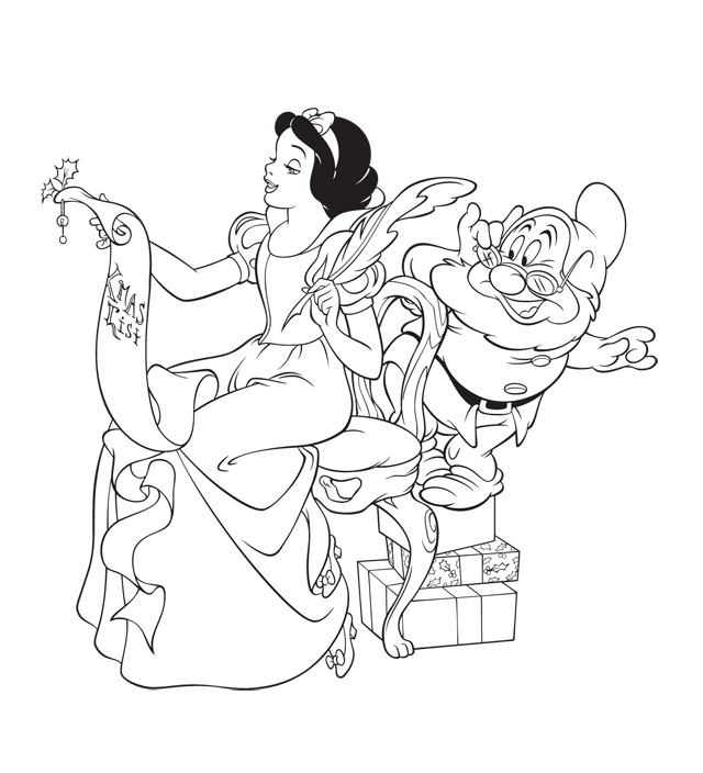 DISNEY Christmas Coloring Pages | Christmas Coloring Pages for kids | Christmas Coloring Pages FREE |38
