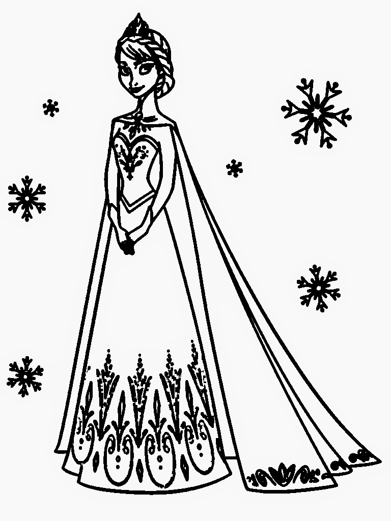  Frozen Coloring Pages | Color pages | FREE coloring pages for kids |Printable coloring pages for kids| #10
