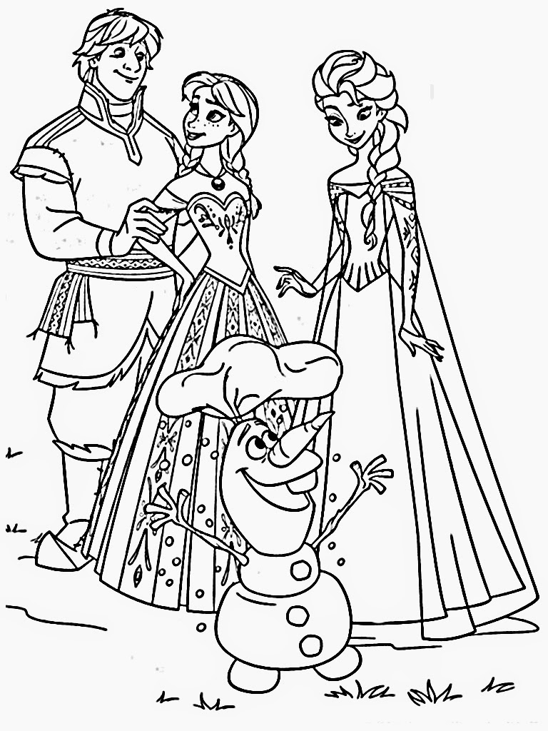  Frozen Coloring Pages | Color pages | FREE coloring pages for kids |Printable coloring pages for kids| #14