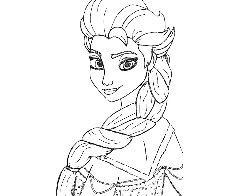 Frozen Coloring-Pages | Color pages | FREE coloring pages for kids |Printable coloring pages for kids| #17