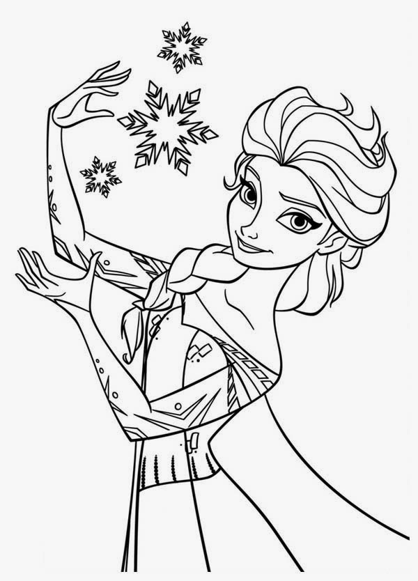 Frozen Coloring Pages | Color pages | FREE coloring pages for kids |Printable coloring pages for kids| #18