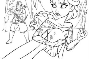Frozen Coloring-Pages | Color pages | FREE coloring pages for kids |Printable coloring pages for kids| #20
