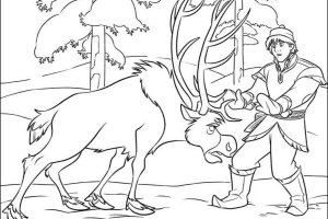 Frozen Coloring-Pages | Color pages | FREE coloring pages for kids |Printable coloring pages for kids| #33