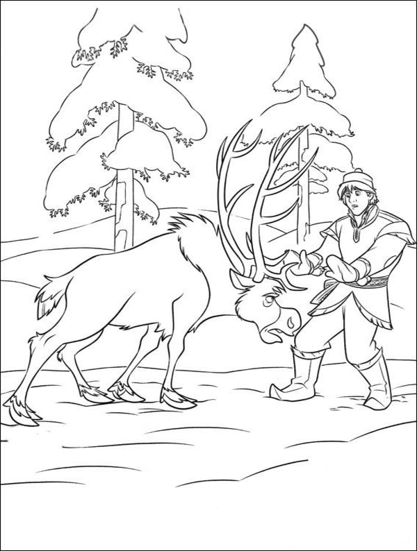 Frozen Coloring Pages | Color pages | FREE coloring pages for kids |Printable coloring pages for kids| #33