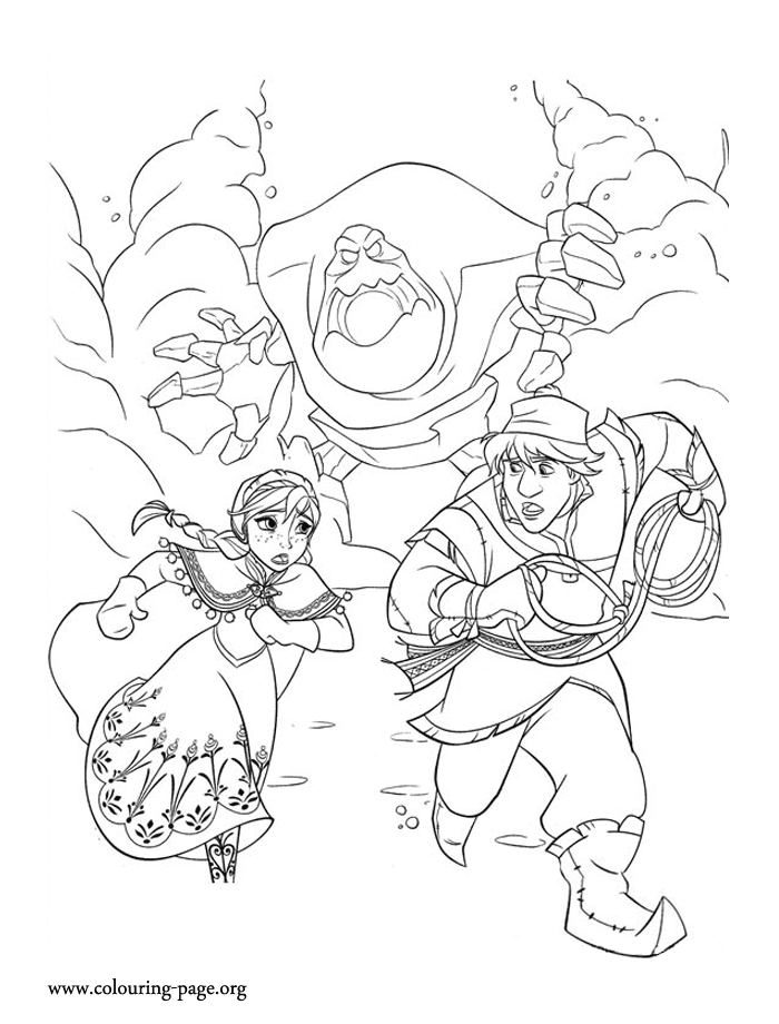 Frozen Coloring-Pages | Color pages | FREE coloring pages for kids |Printable coloring pages for kids| #38