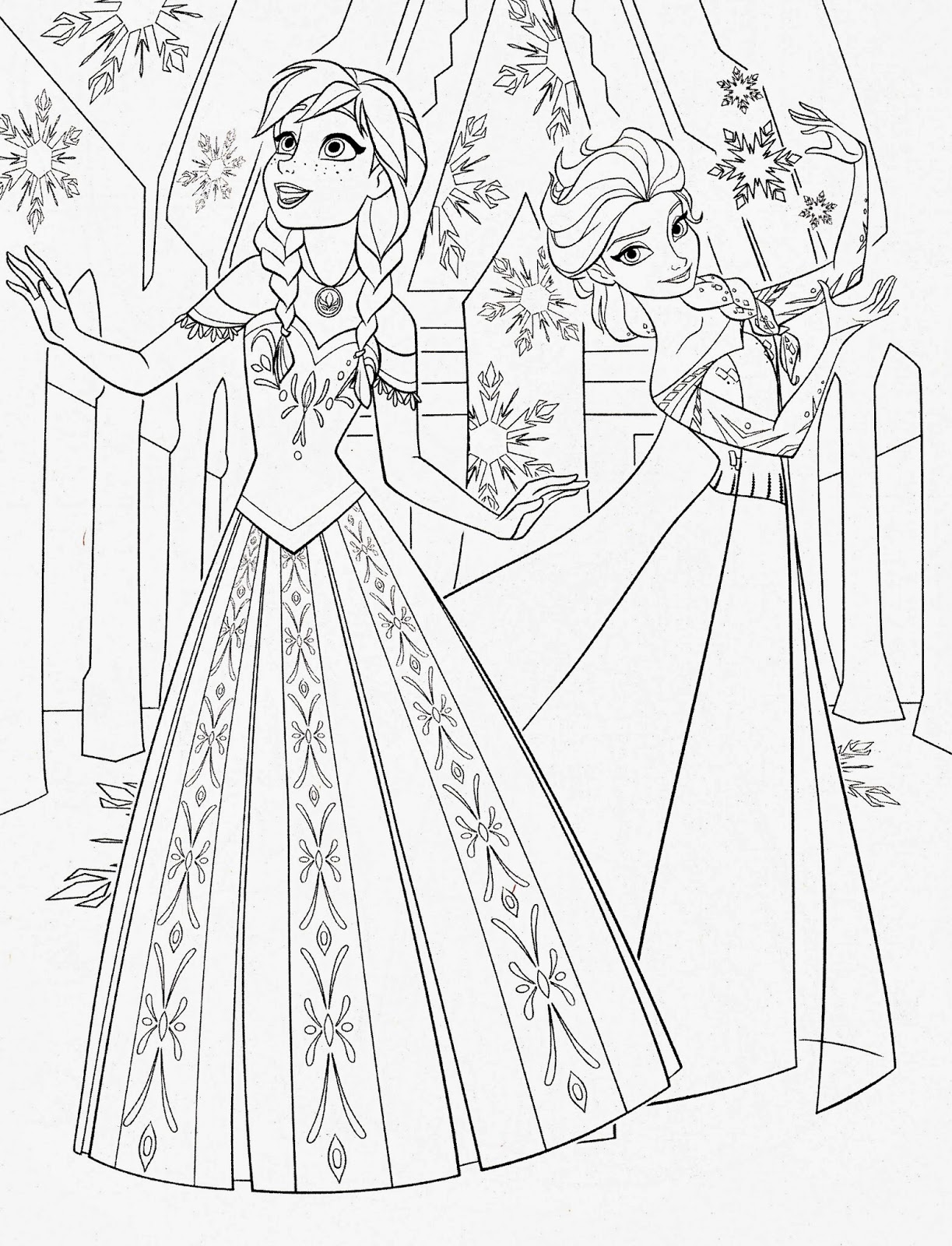  Frozen Coloring Pages | Color pages | FREE coloring pages for kids |Printable coloring pages for kids| #40