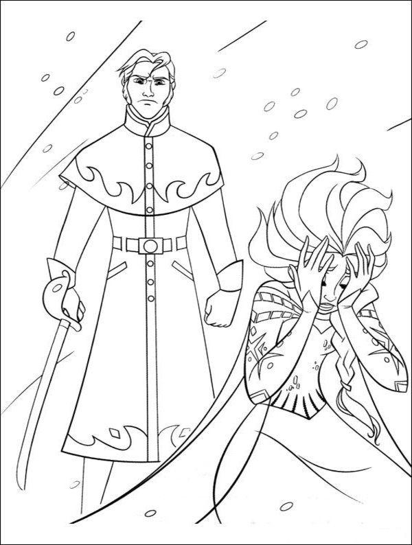 Frozen Coloring-Pages | Color pages | FREE coloring pages for kids |Printable coloring pages for kids| #50