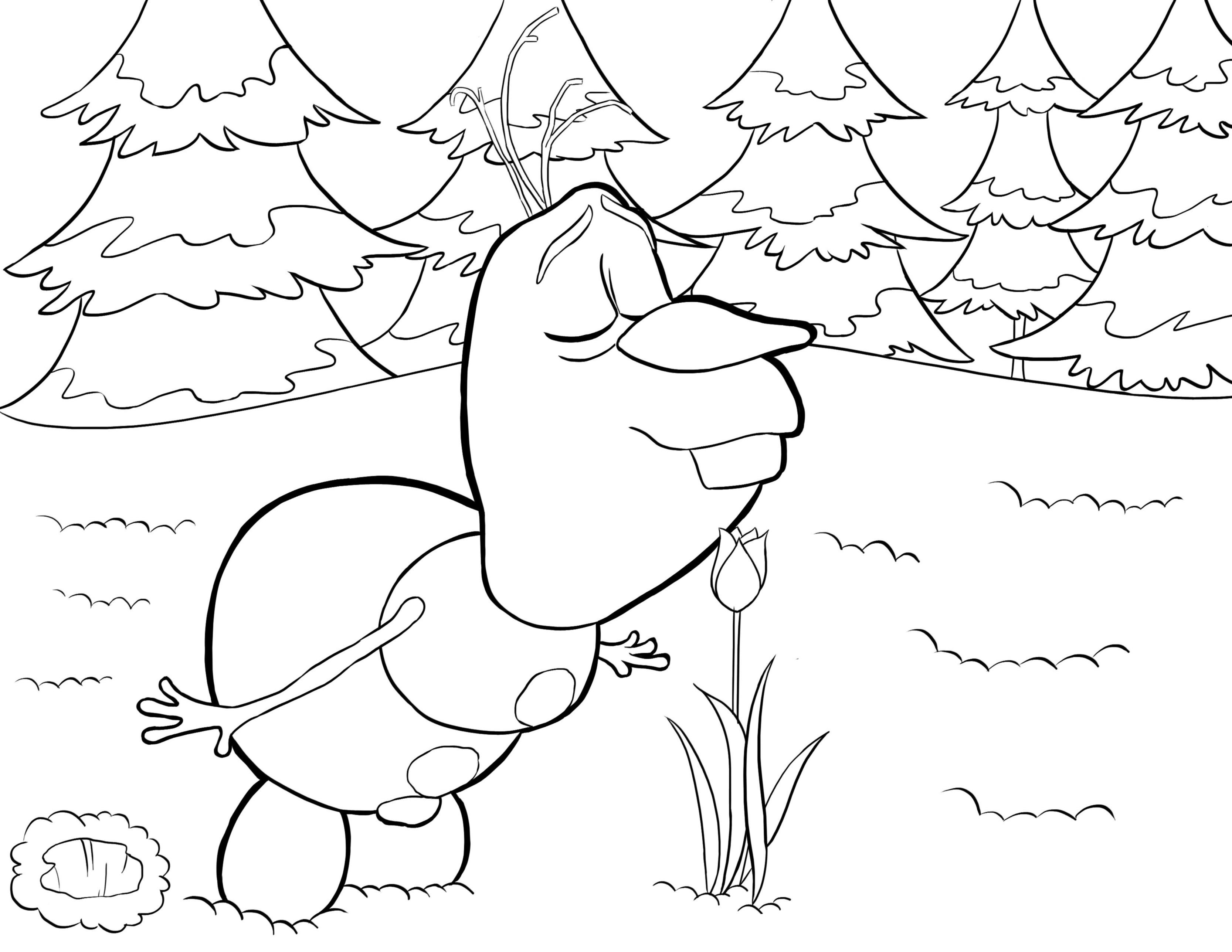  Frozen Coloring Pages | Color pages | FREE coloring pages for kids |Printable coloring pages for kids| #54