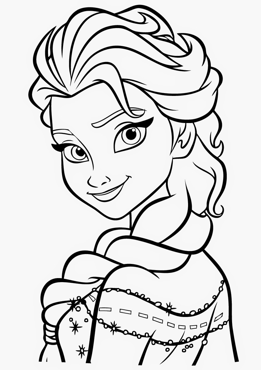 Frozen Coloring-Pages | Color pages | FREE coloring pages for kids |Printable coloring pages for kids| #7