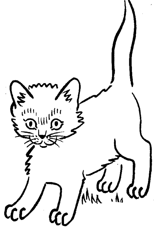 Kitten Coloring Pages | Coloring pages for Girls | #3