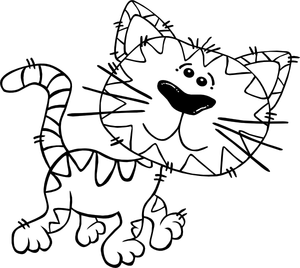  Kitten Coloring Pages | Coloring pages for Girls | #5