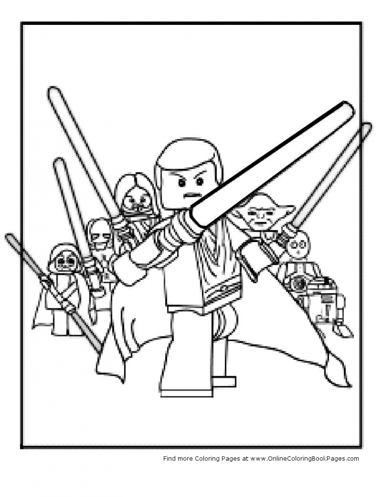  Lego Star Wars Coloring Pages | FREE LEGO STAR WARS | Coloring pages for kids | #25