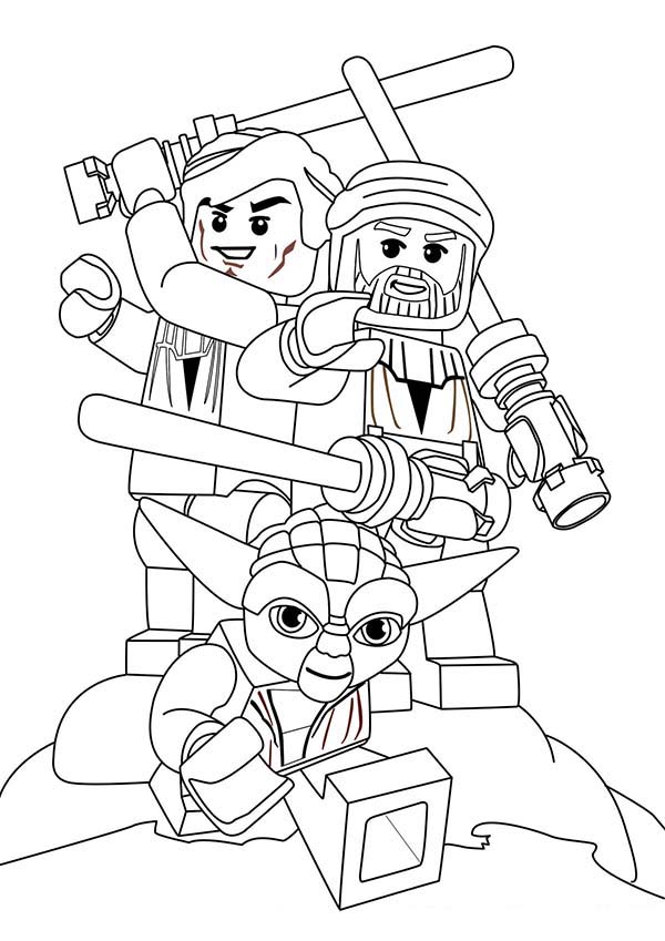  Lego Star Wars Coloring Pages | FREE LEGO STAR WARS | Coloring pages for kids | #3