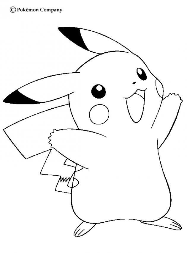  Pikachu Pokemon Coloring Pages | Coloring pages for kids | Kids coloring pages |