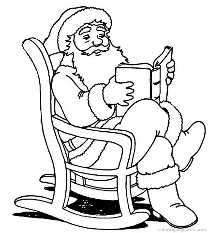 Santa Claus Coloring Pages | Christmas coloring pages | Coloring pages for kids | #1