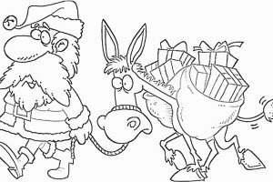 Santa Claus Coloring Pages | Christmas coloring pages | Coloring pages for kids | #8