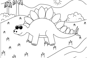 Cool Dinosaur Coloring Pages  | Coloring pages for Boys