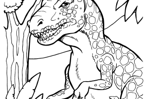 Big Dinosaur Coloring Pages  | Coloring pages for Boys