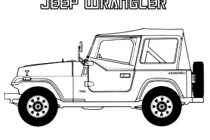 Jeep Coloring Pages | CAR Coloring pages | Cool Cars | #10