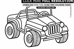 Jeep Coloring Pages | CAR Coloring pages | Cool Cars | #18