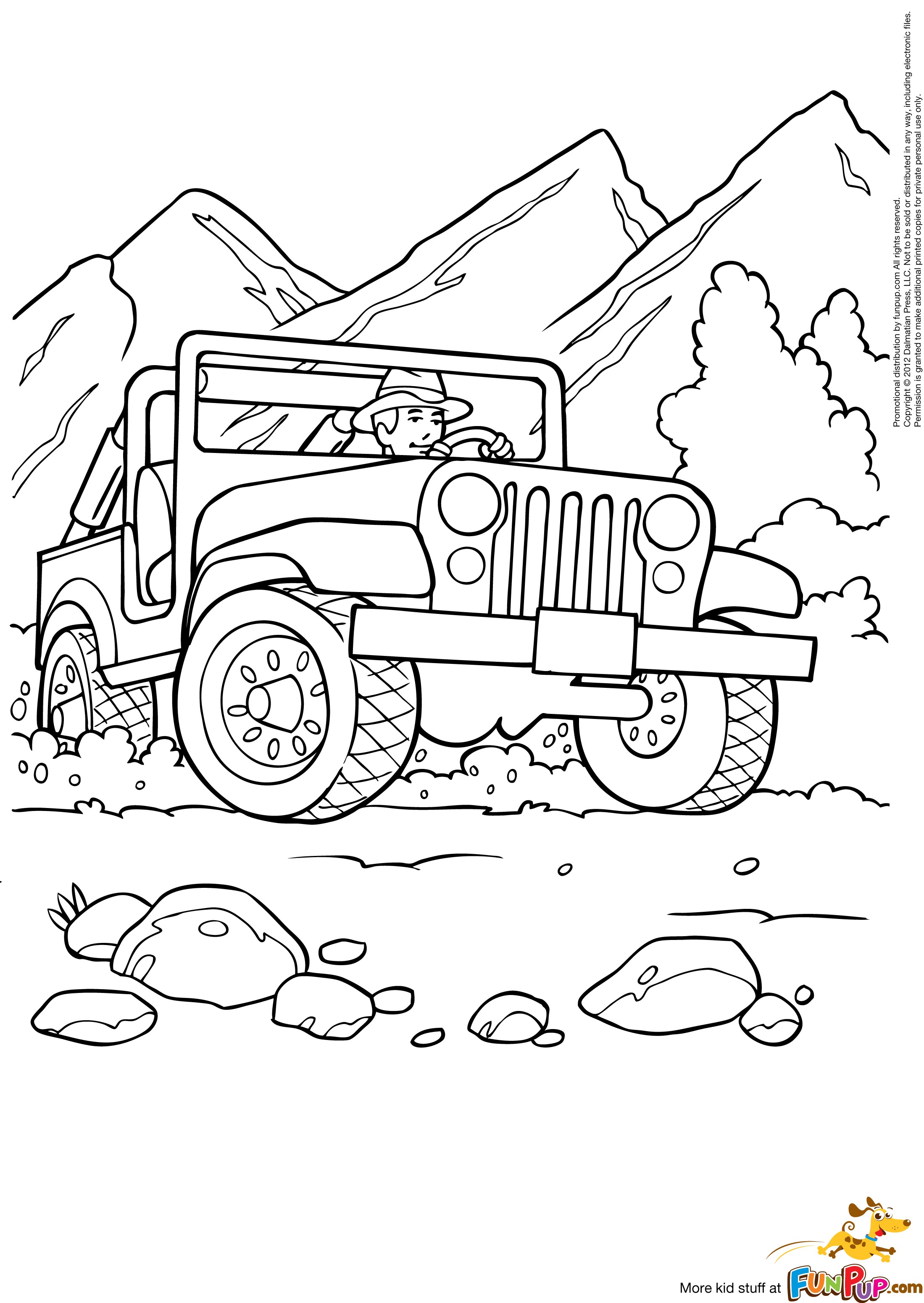  Jeep Coloring Pages | CAR Coloring pages | Cool Cars | #22