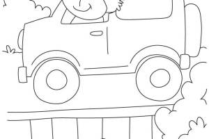 Jeep Coloring Pages | CAR Coloring pages | Cool Cars | #8
