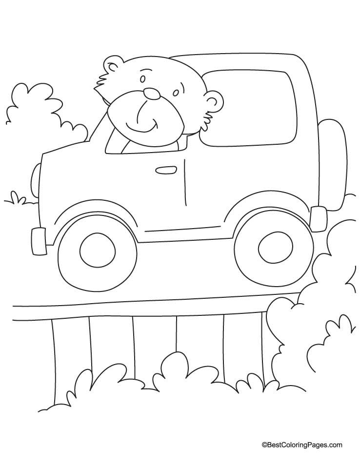  Jeep Coloring Pages | CAR Coloring pages | Cool Cars | #8