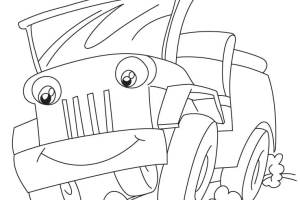 Jeep Coloring Pages | CAR Coloring pages | Cool Cars | #9