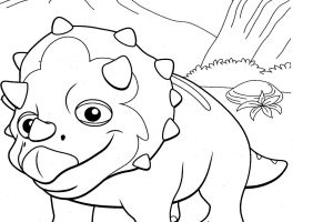 Little Dinosaur Coloring Pages  | Coloring pages for Boys