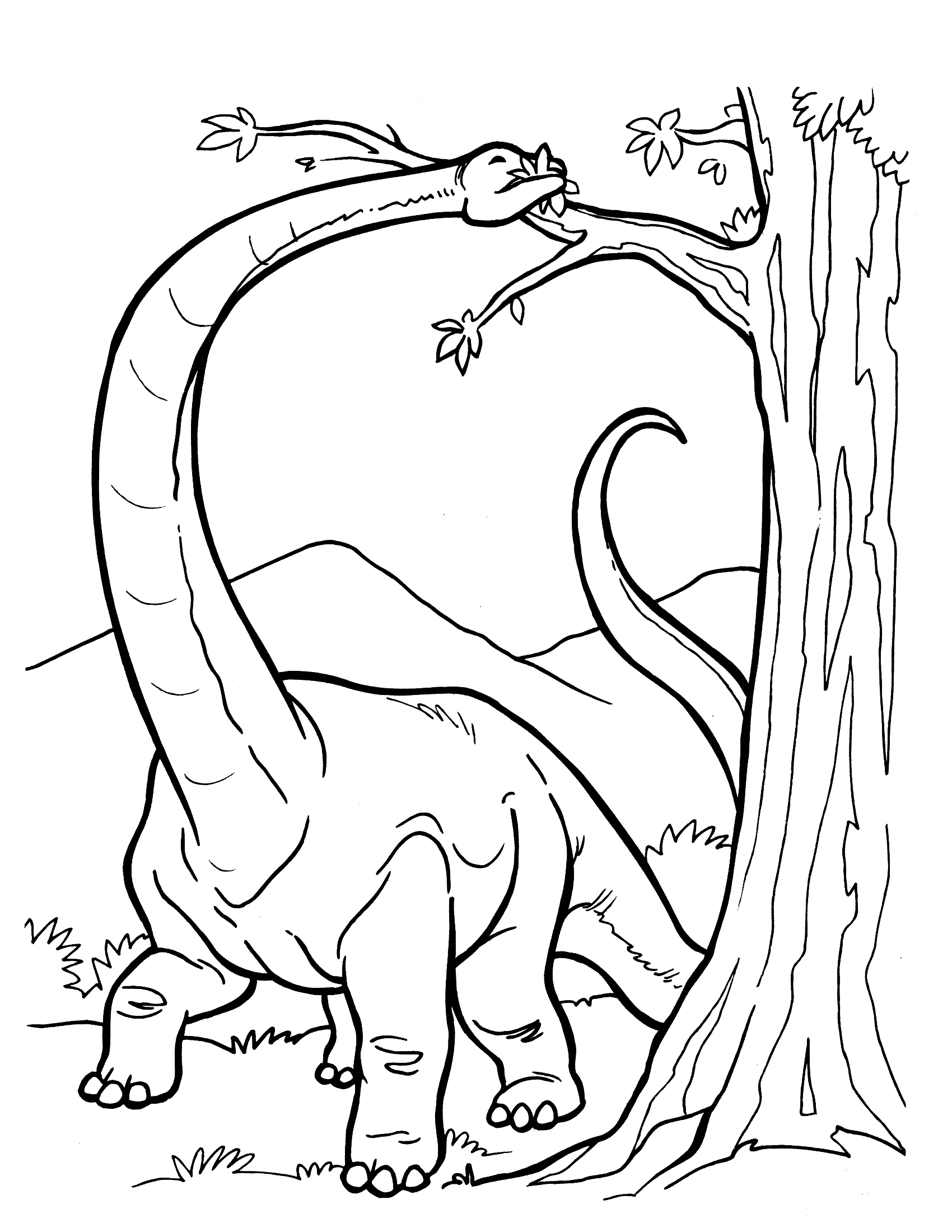  Long Dinosaur Coloring Pages  | Coloring pages for Boys