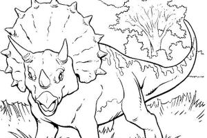 Monster Dinosaur Coloring Pages  | Coloring pages for Boys