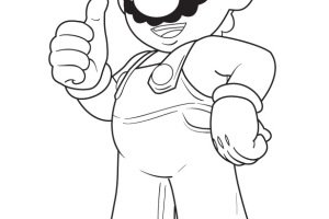 Super Mario Coloring Pages | Coloring pages for Kids | #1