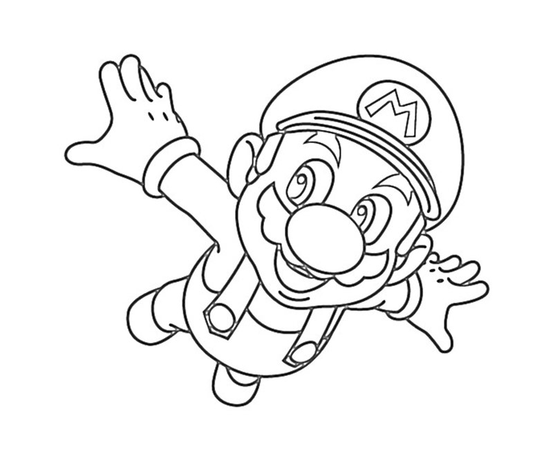  Super Mario Coloring Pages | Coloring pages for Kids | #12