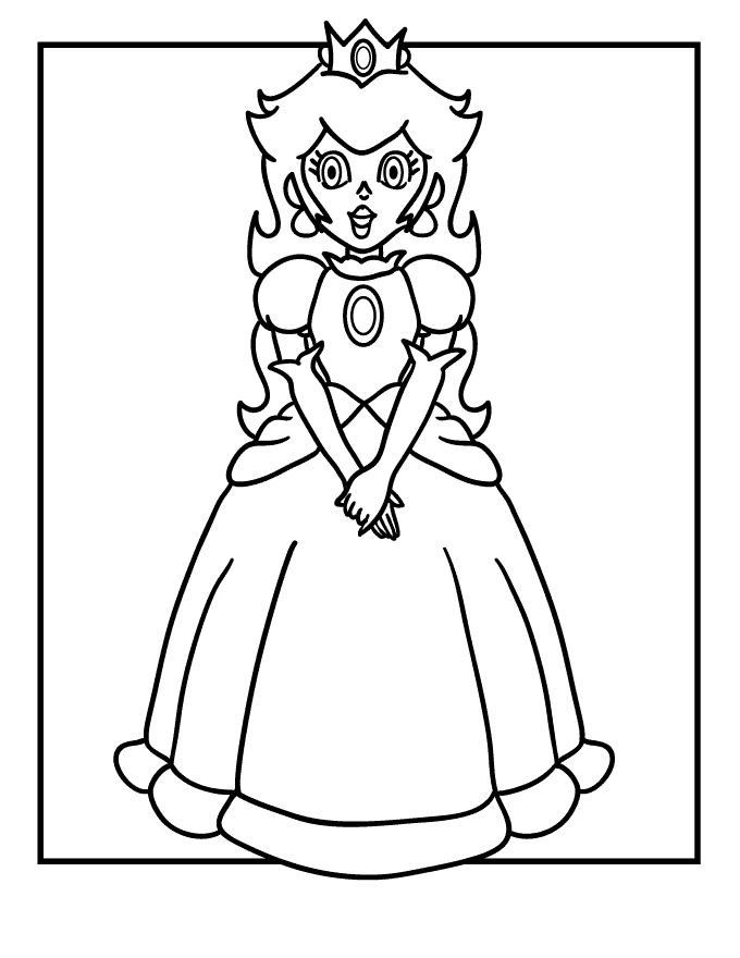Super Mario Coloring Pages | Coloring pages for Kids | #13