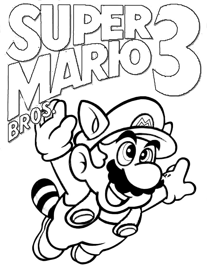  Super Mario Coloring Pages | Coloring pages for Kids | #29