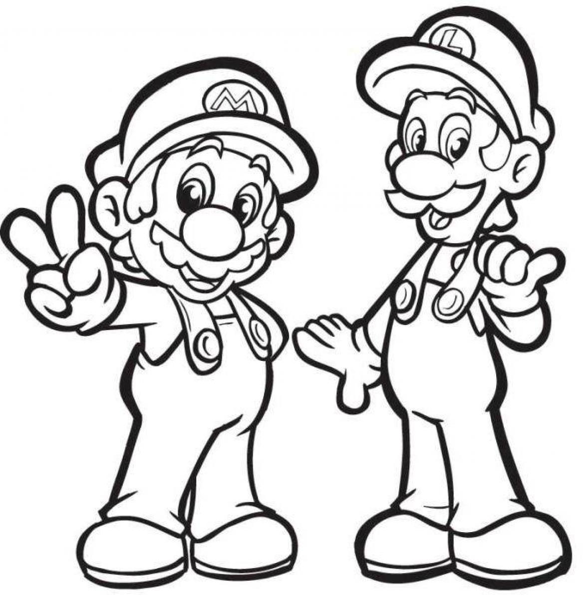  Super Mario Coloring Pages | Coloring pages for Kids | #32