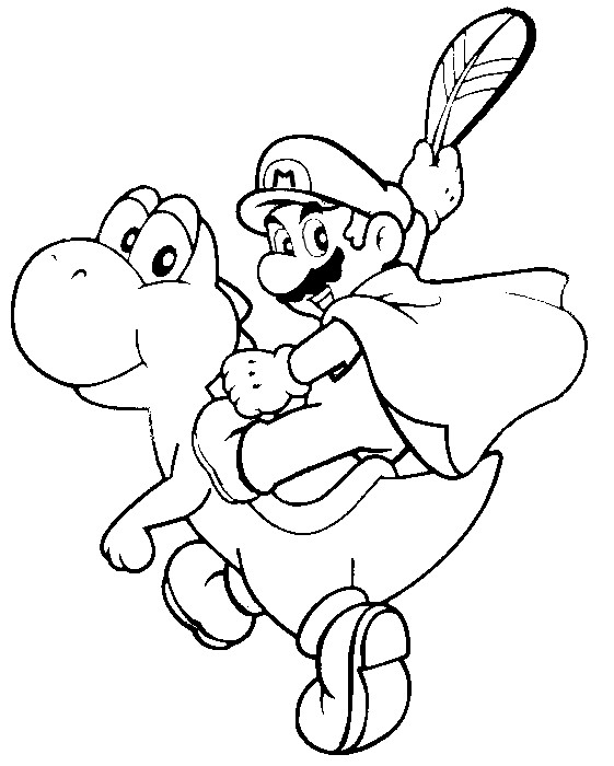  Super Mario Coloring Pages | Coloring pages for Kids | #34
