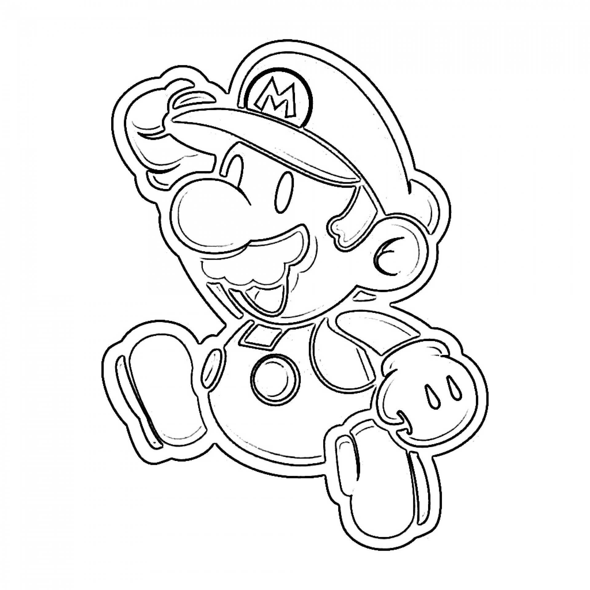  Super Mario Coloring Pages | Coloring pages for Kids | #39