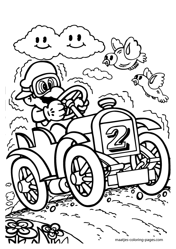  Super Mario Coloring Pages | Coloring pages for Kids | #5